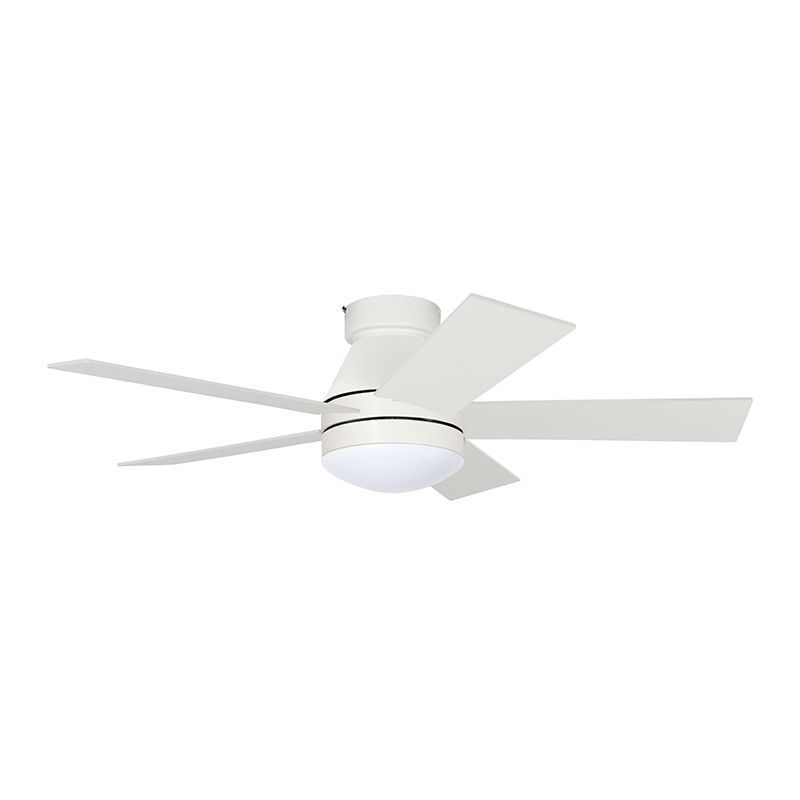 42" Ceiling Fan in Matte White Housing, Matte White