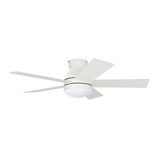 42" Ceiling Fan in Matte White Housing, Matte White