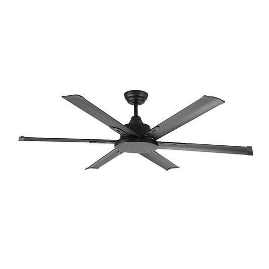 60" Ceiling Fan in Matte Black Housing, Matte Black