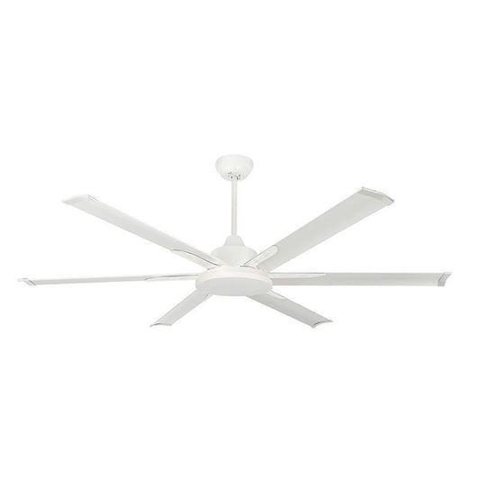 60" Ceiling Fan in Matte White Housing, Matte White