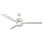 52"Ceiling Fan in White And White