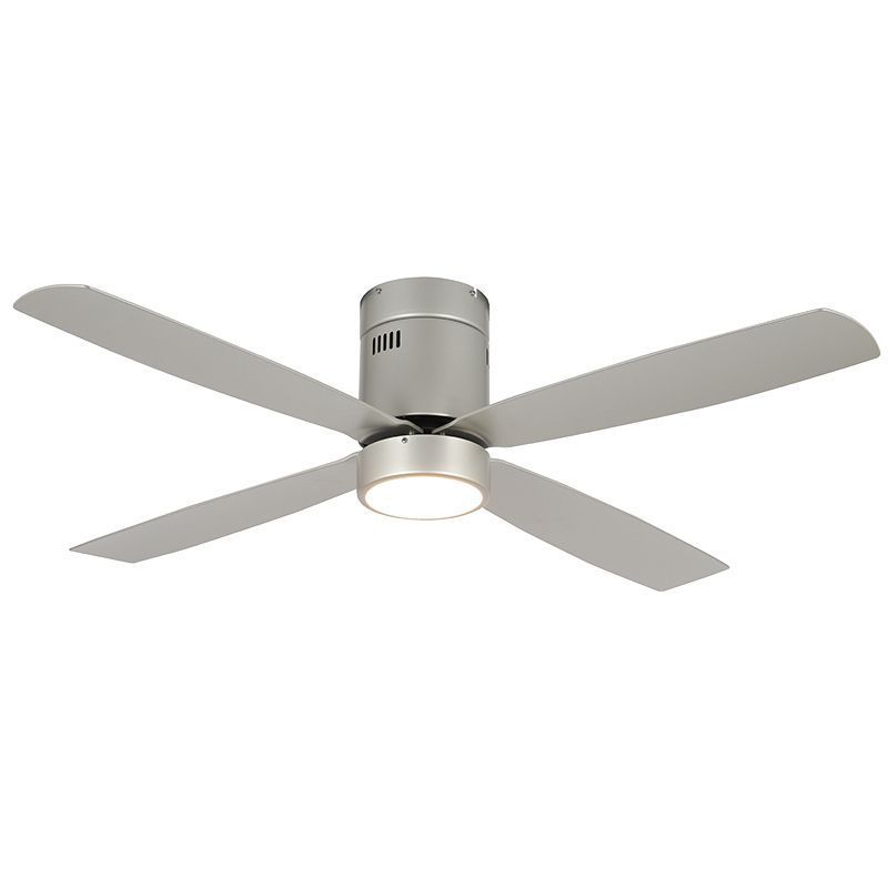 52"Ceiling Fan in Brush Nickel/Silver