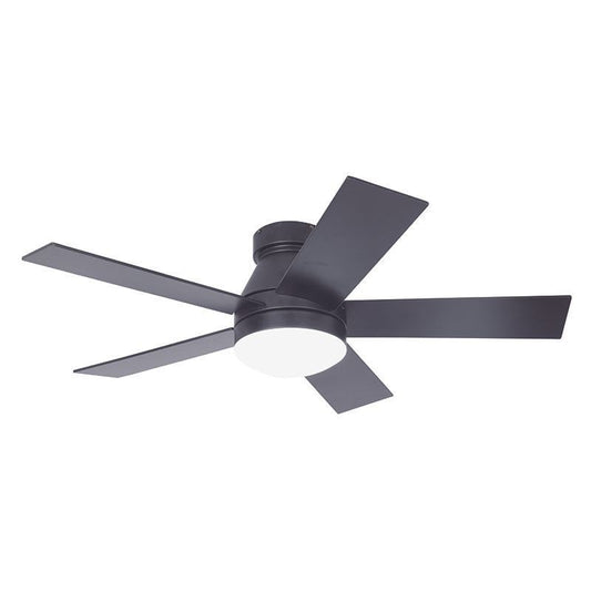 42" Ceiling Fan in Matte Black Housing, Matte Black