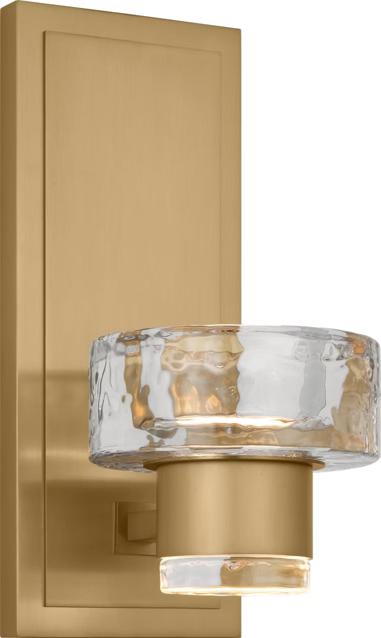 Holsted LED Wall Sconce in Estate Brass
