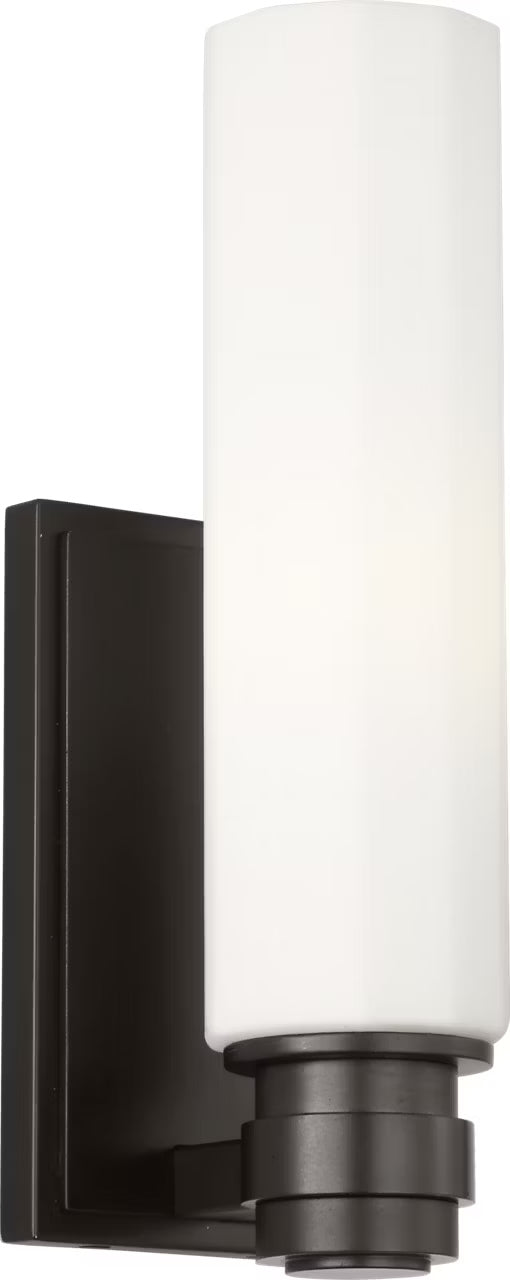 Fairfax One Light Wall Sconce in Aged Iron