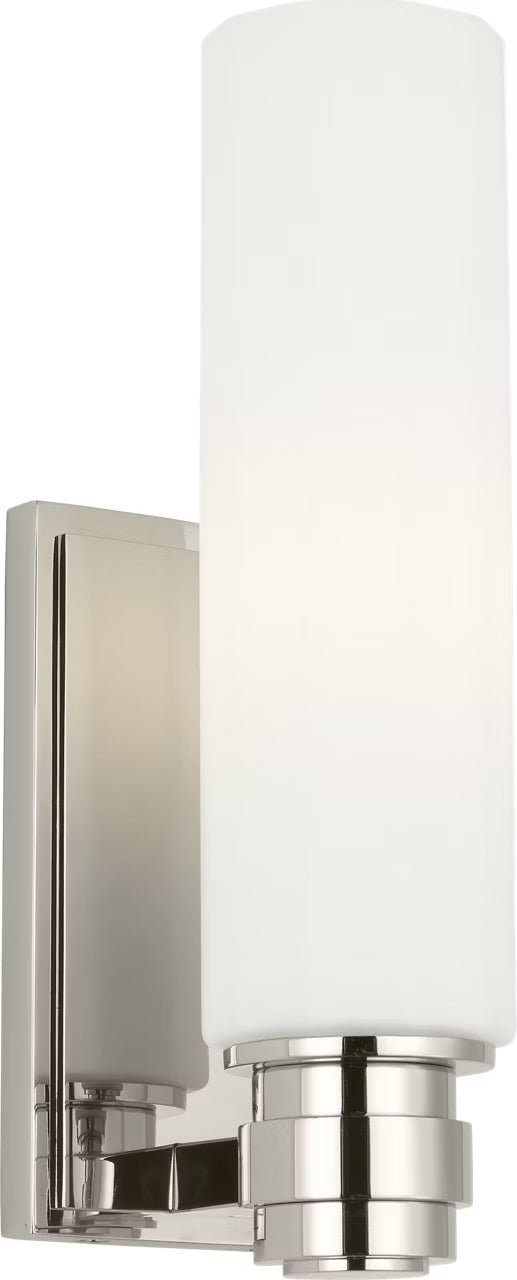 Fairfax One Light Wall Sconce in Polished Nickel