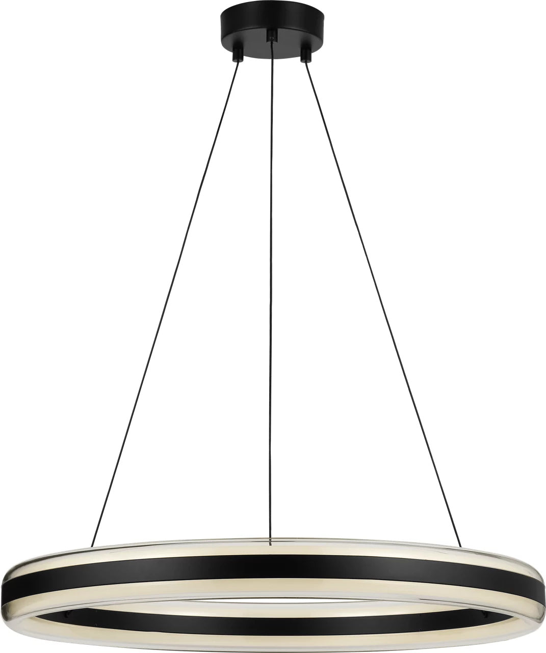 Colt LED Chandelier in Midnight Black