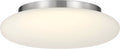 Amir LED Flush Mount in Brushed Nickel