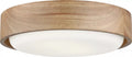 Aurelle Two Light Flush Mount in Natural Honey