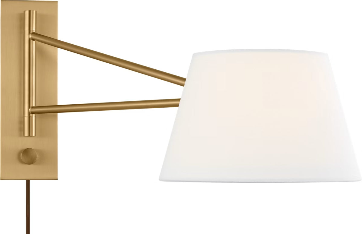 Hale One Light Wall Sconce in Estate Brass