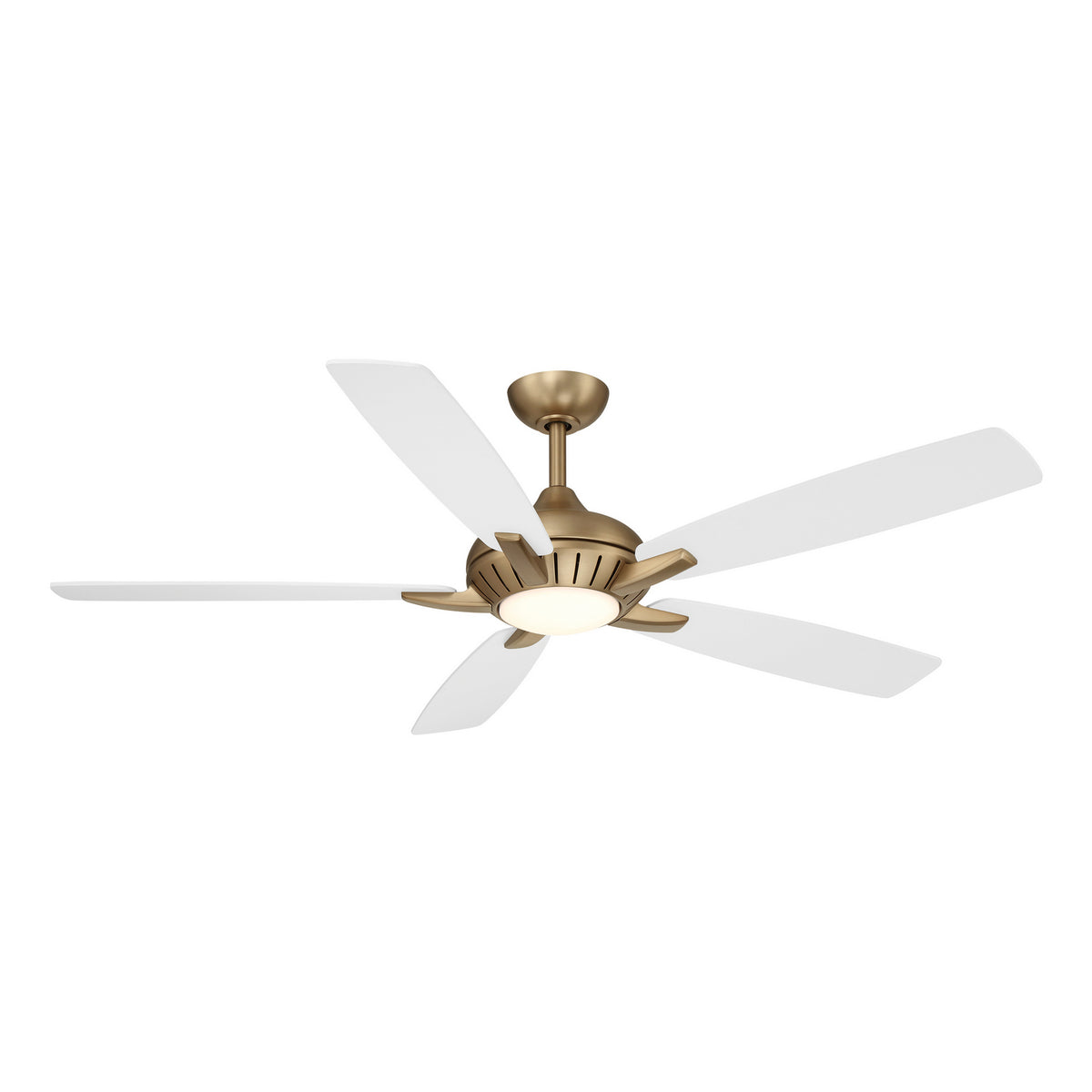 Dyno 60" Ceiling Fan in Brushed Brass