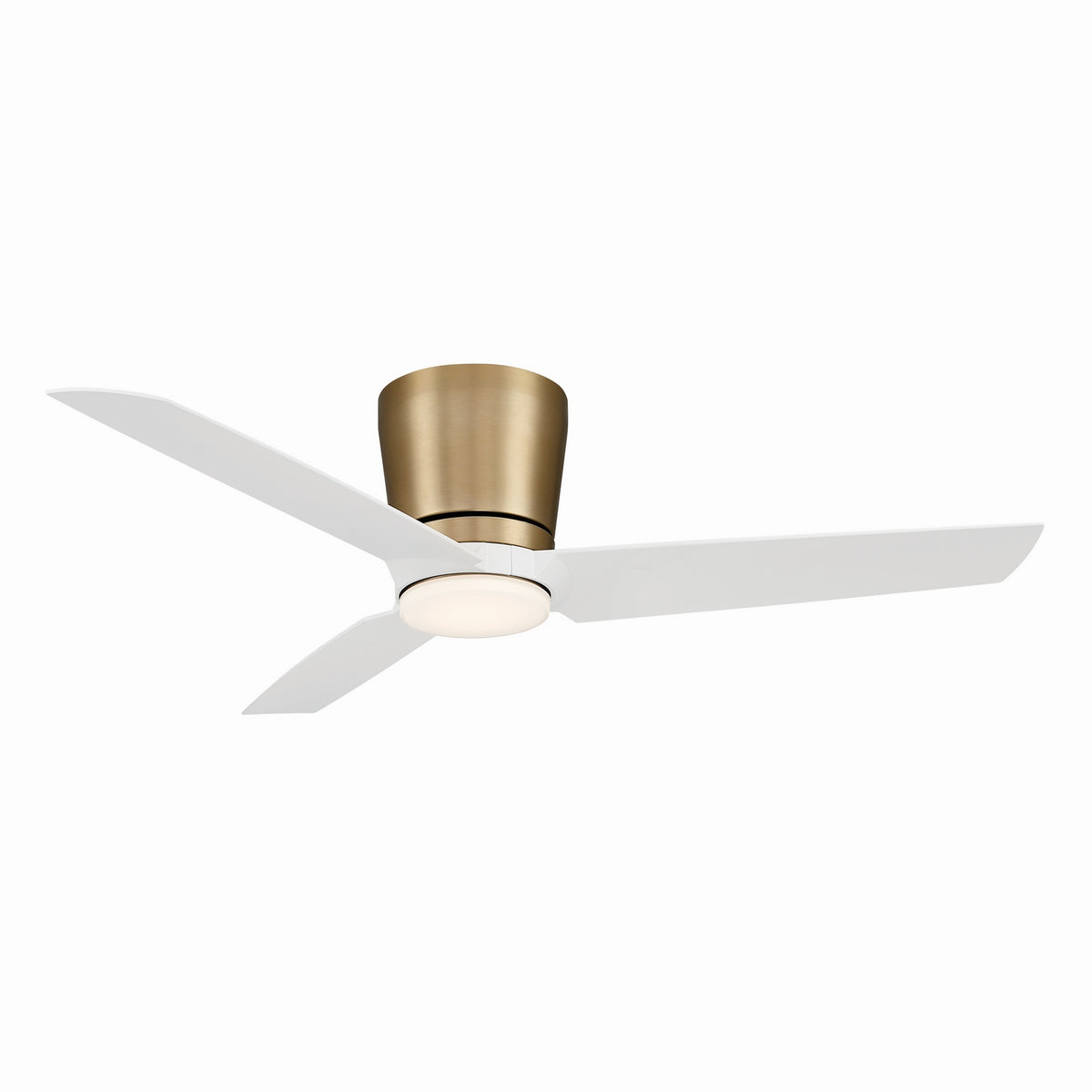 Pure 48" Ceiling Fan in Brushed Brass