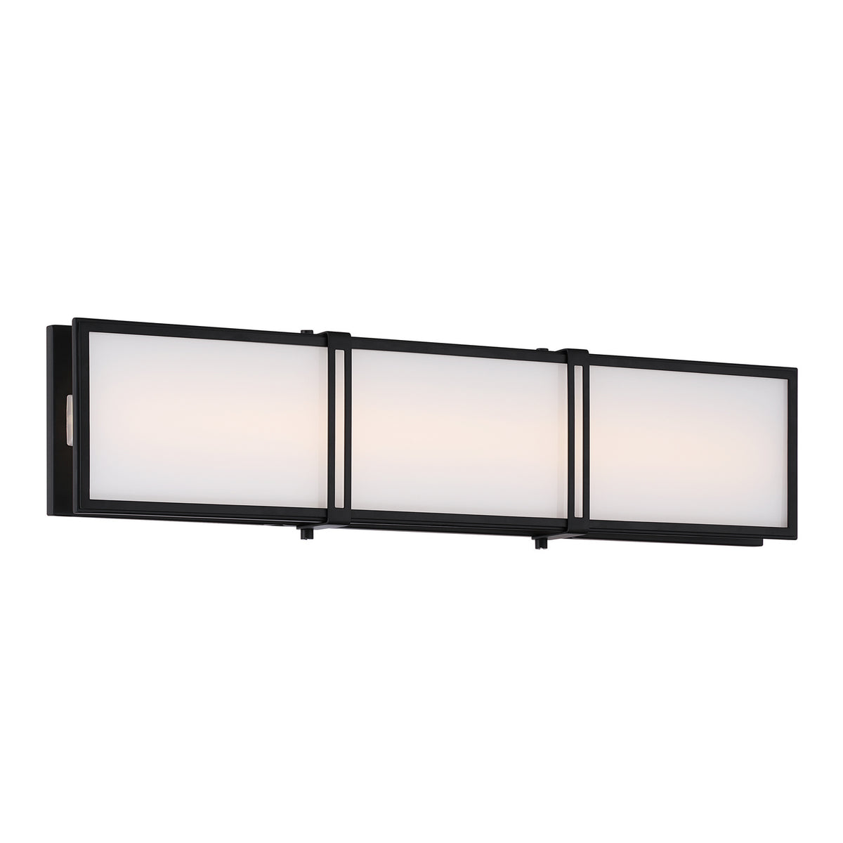 Merick LED Bath Bar in Dark Matte Black