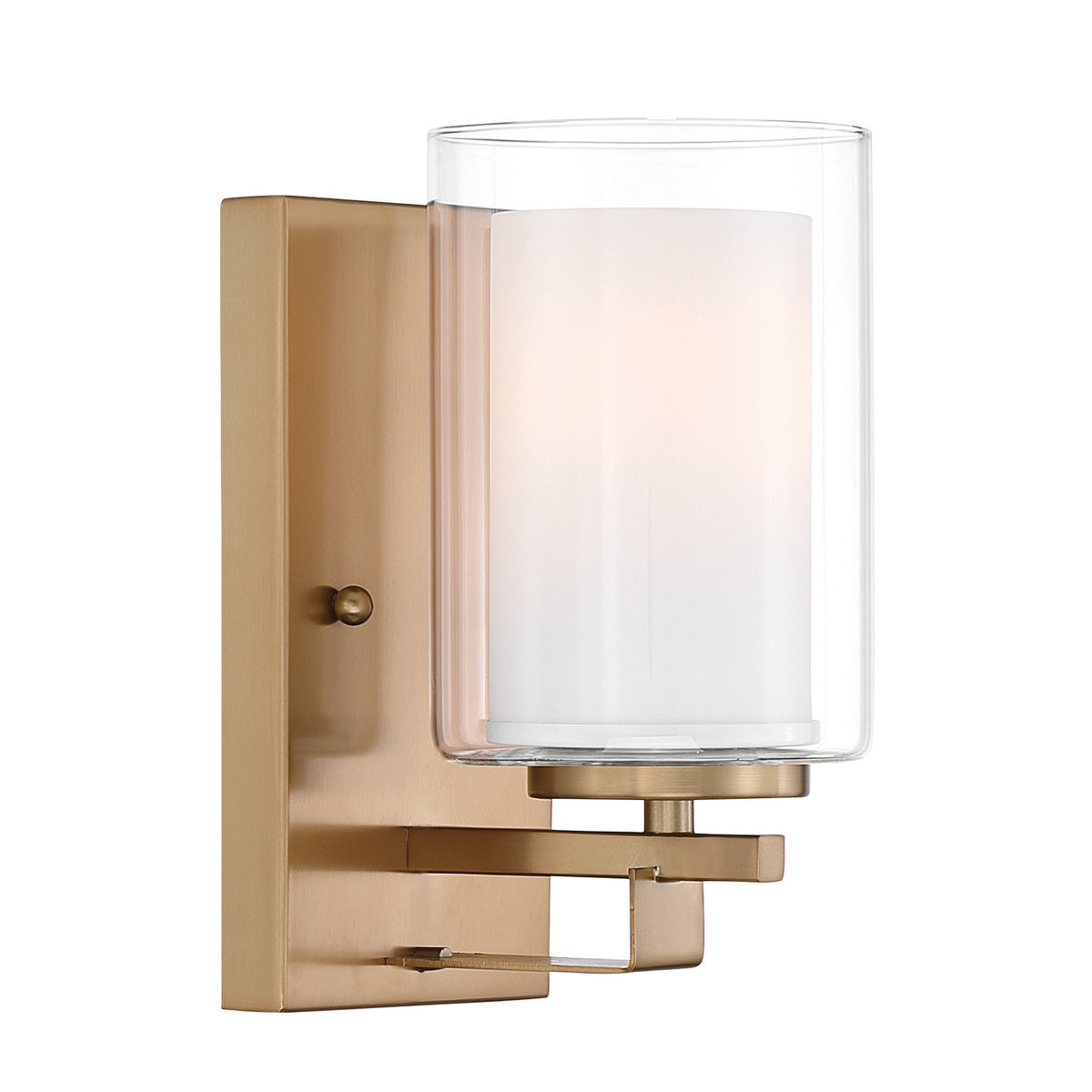 Parsons Studio One Light Bath Sconce in Brushed Gold