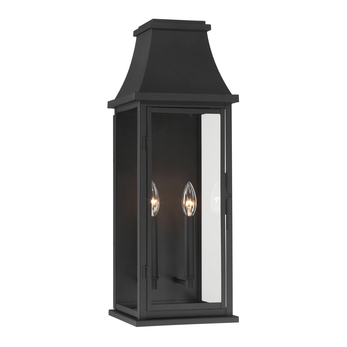 Talburn Two Light Wall Sconce in Sand Coal Black