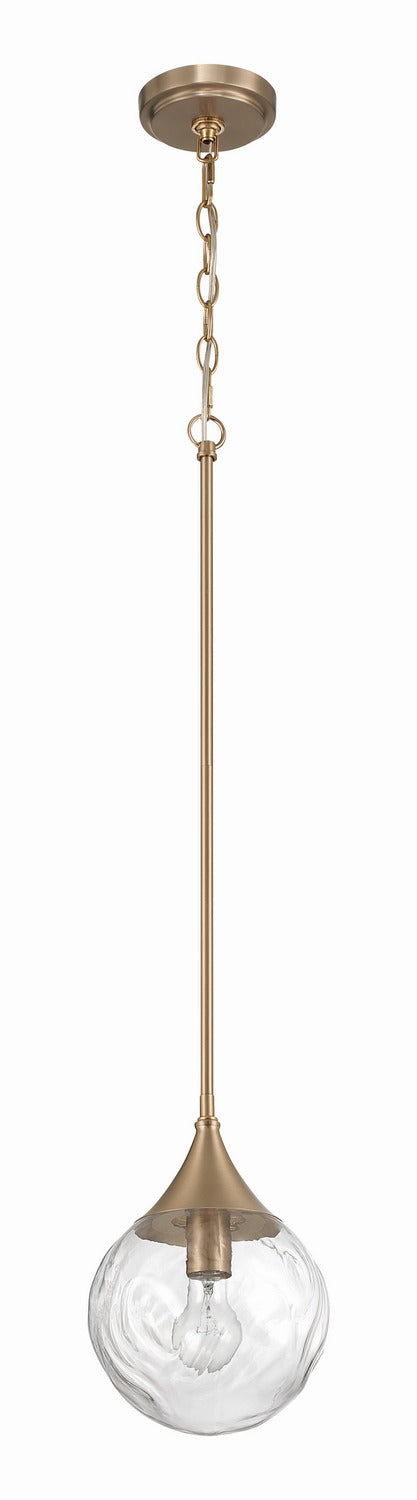 Reflection One Light Mini Pendant in Premium Bronze