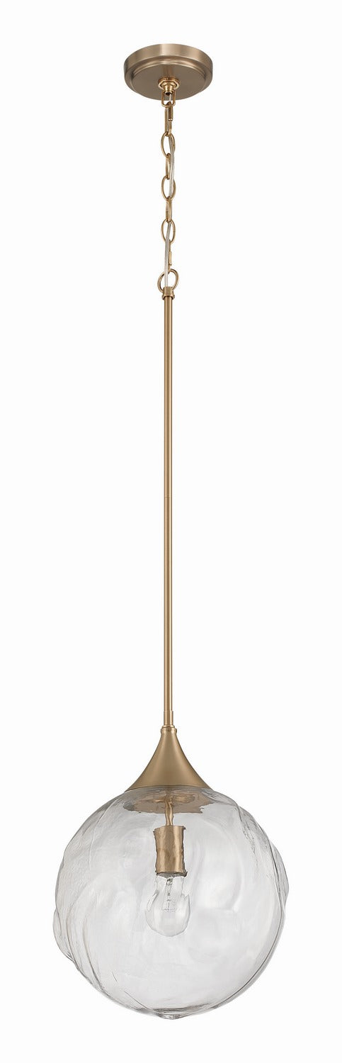 Reflection One Light Pendant in Premium Bronze