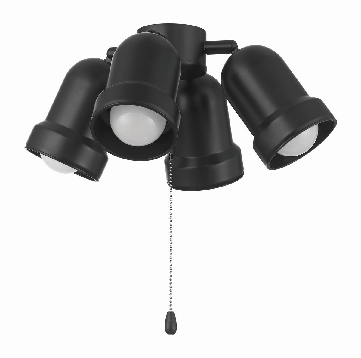 LED Fan Light Kit in Brushed Polished Nickel