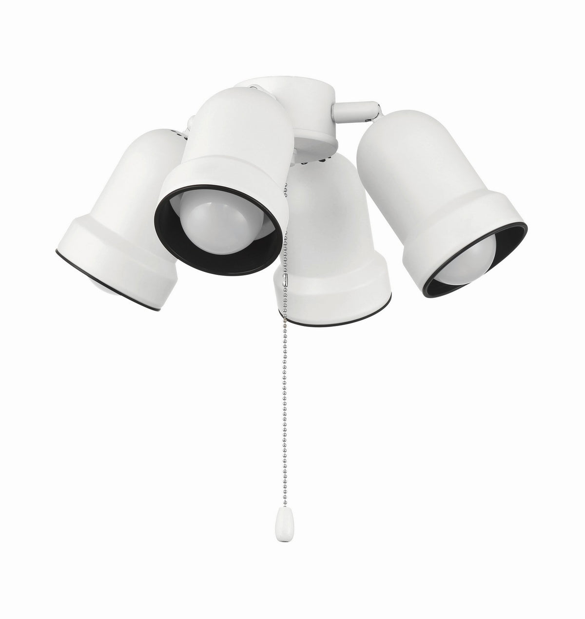 LED Fan Light Kit in White