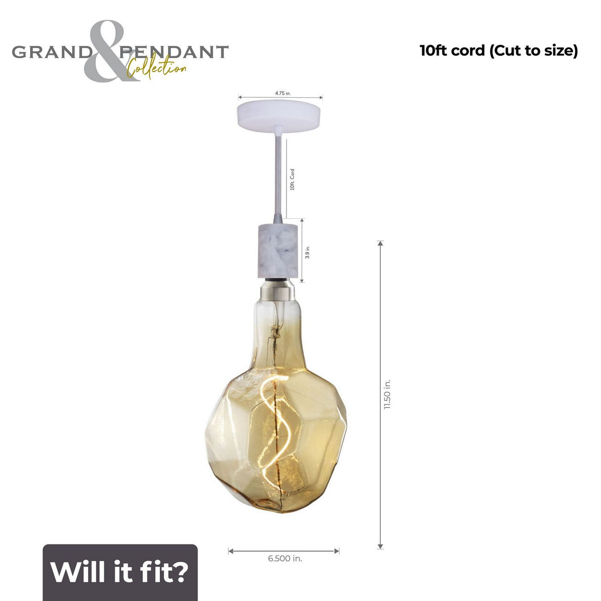 Builder Fixtures Pendant in Antique