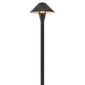 Hardy Island LED Path Light in Brass Satin Black