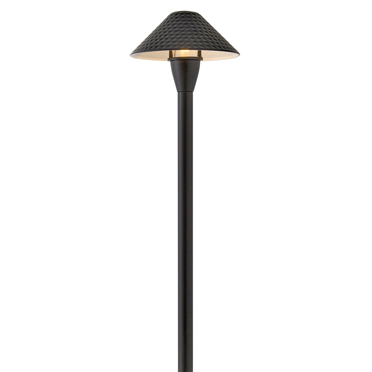 Hardy Island LED Path Light in Brass Satin Black