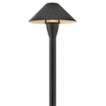 Hardy Island LED Path Light in Brass Satin Black