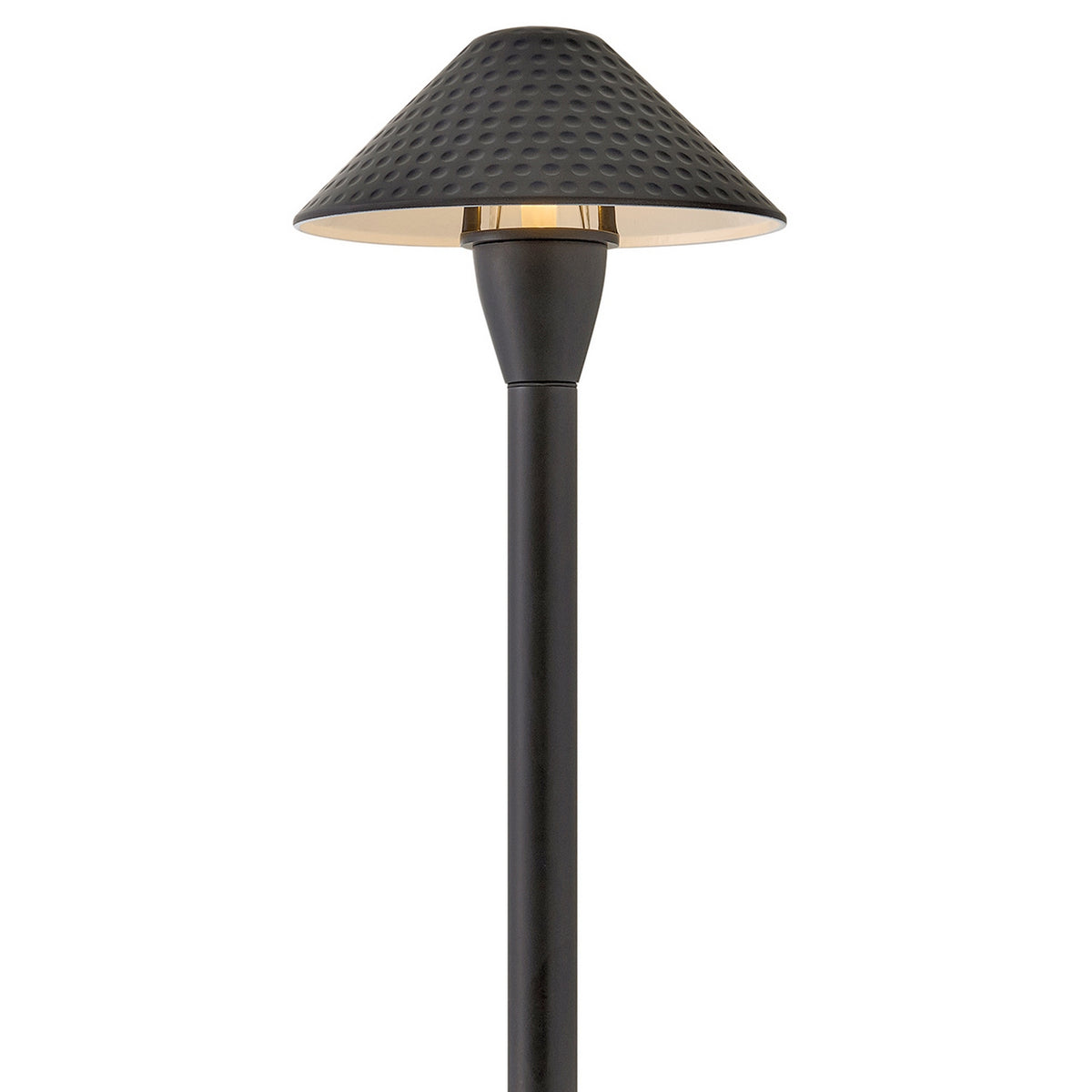 Hardy Island LED Path Light in Brass Satin Black