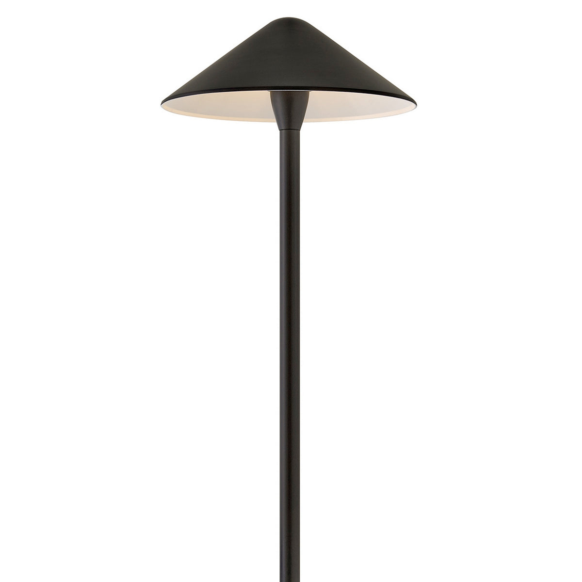 Hardy Island LED Path Light in Brass Satin Black