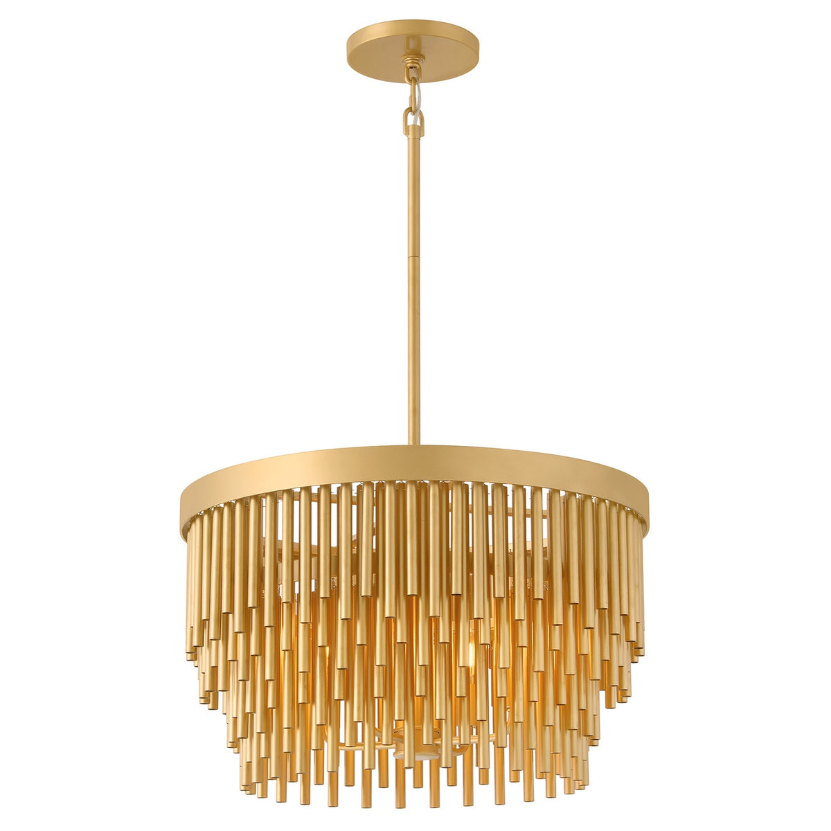 Bijou LED Convertible Flush-Mount in Deluxe Gold