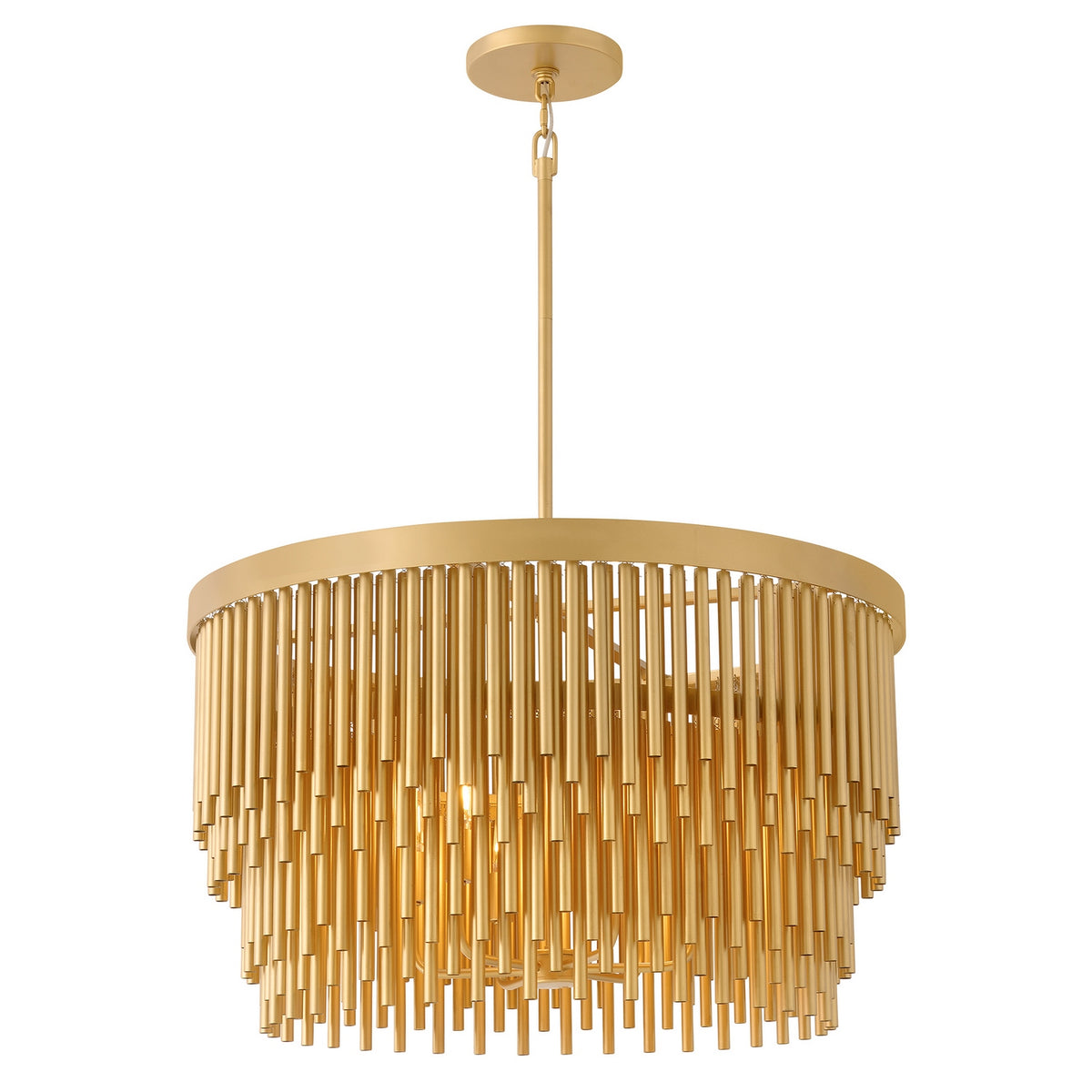 Bijou LED Chandelier in Deluxe Gold