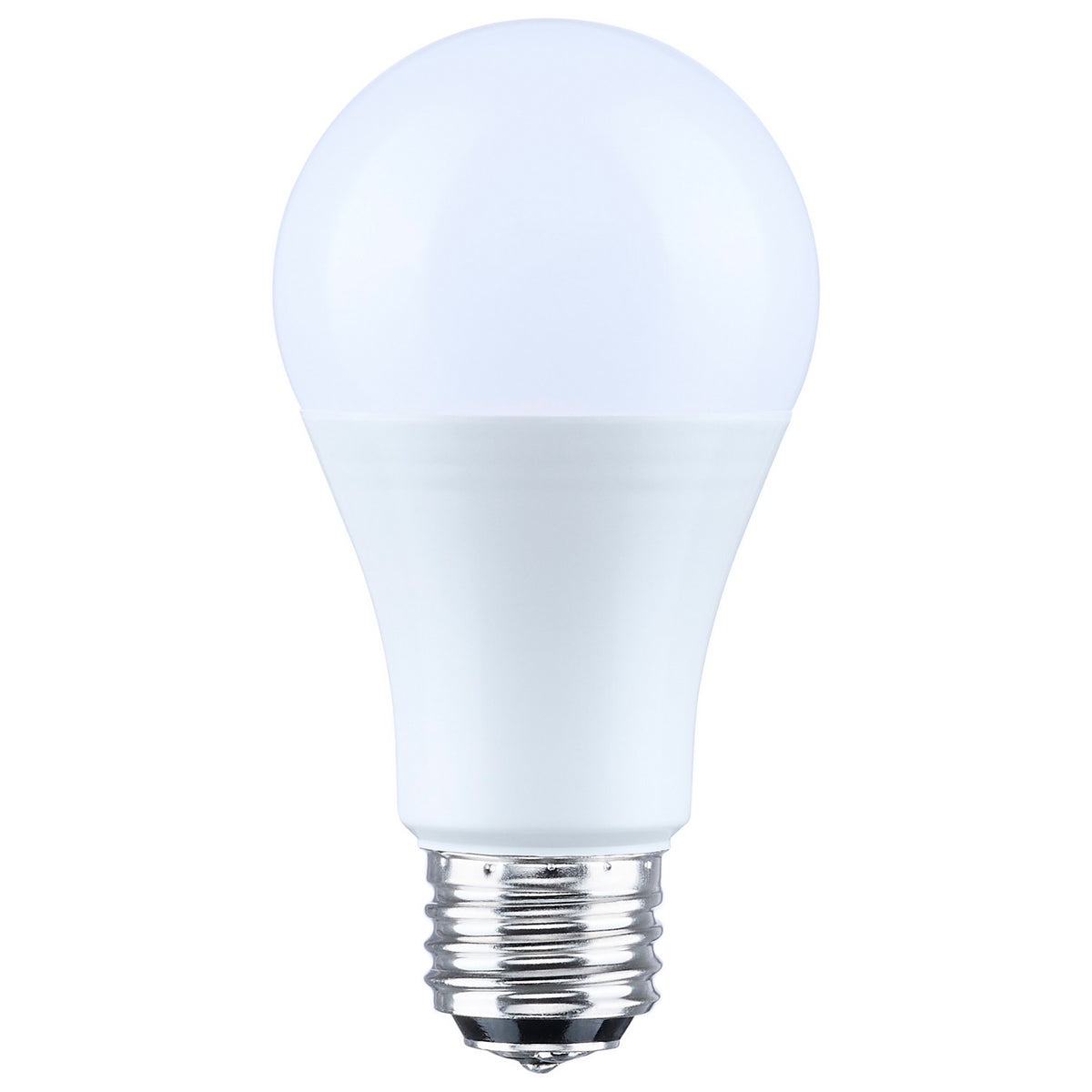 Satco S14415 9.8W LED A19 A-Shape Bulb, E26 Base, 4000K, 800 Lumens, Frost