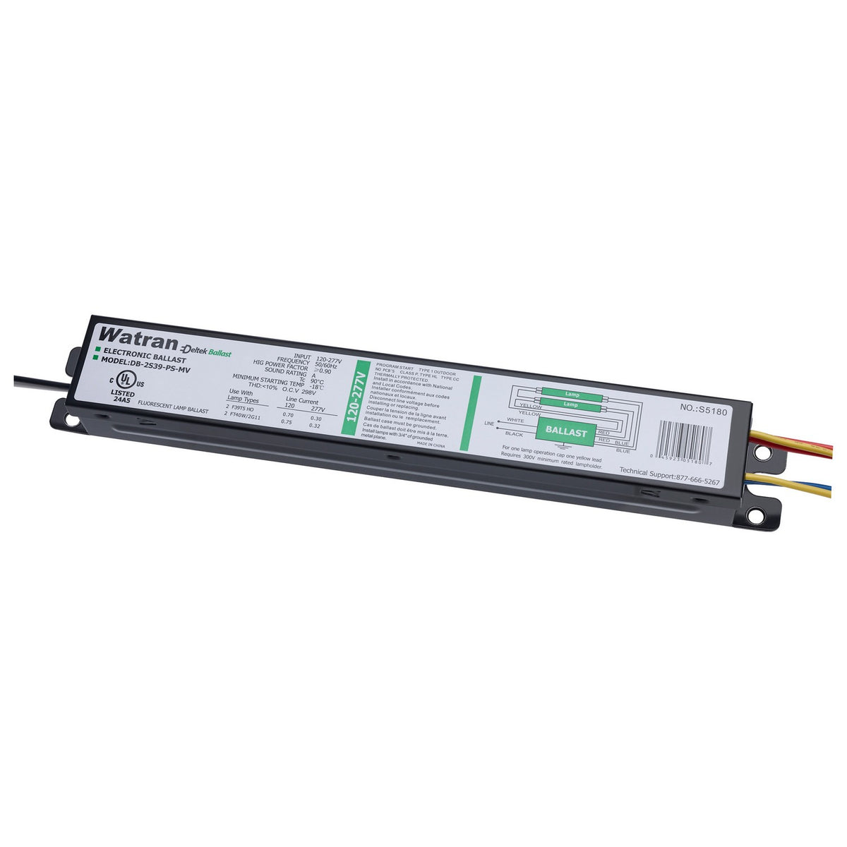 Electronic Programmed Start Ballast