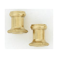 Satco S70-174 2 Brass Threaded Knurled Necks