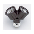Single To Twin Lamp Holder