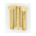 Satco S70-634 3 Screws, 8/32 x 3/4, Brass Plated Finish
