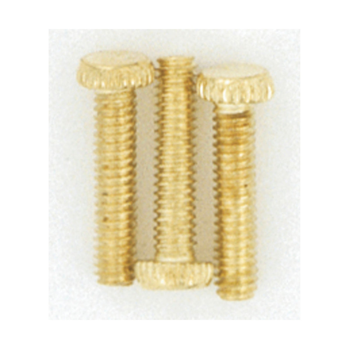 3 Screws in Brass Plated