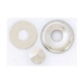Satco S70-639 Ceiling Glass Lock-Up, Nickel Plated Finish