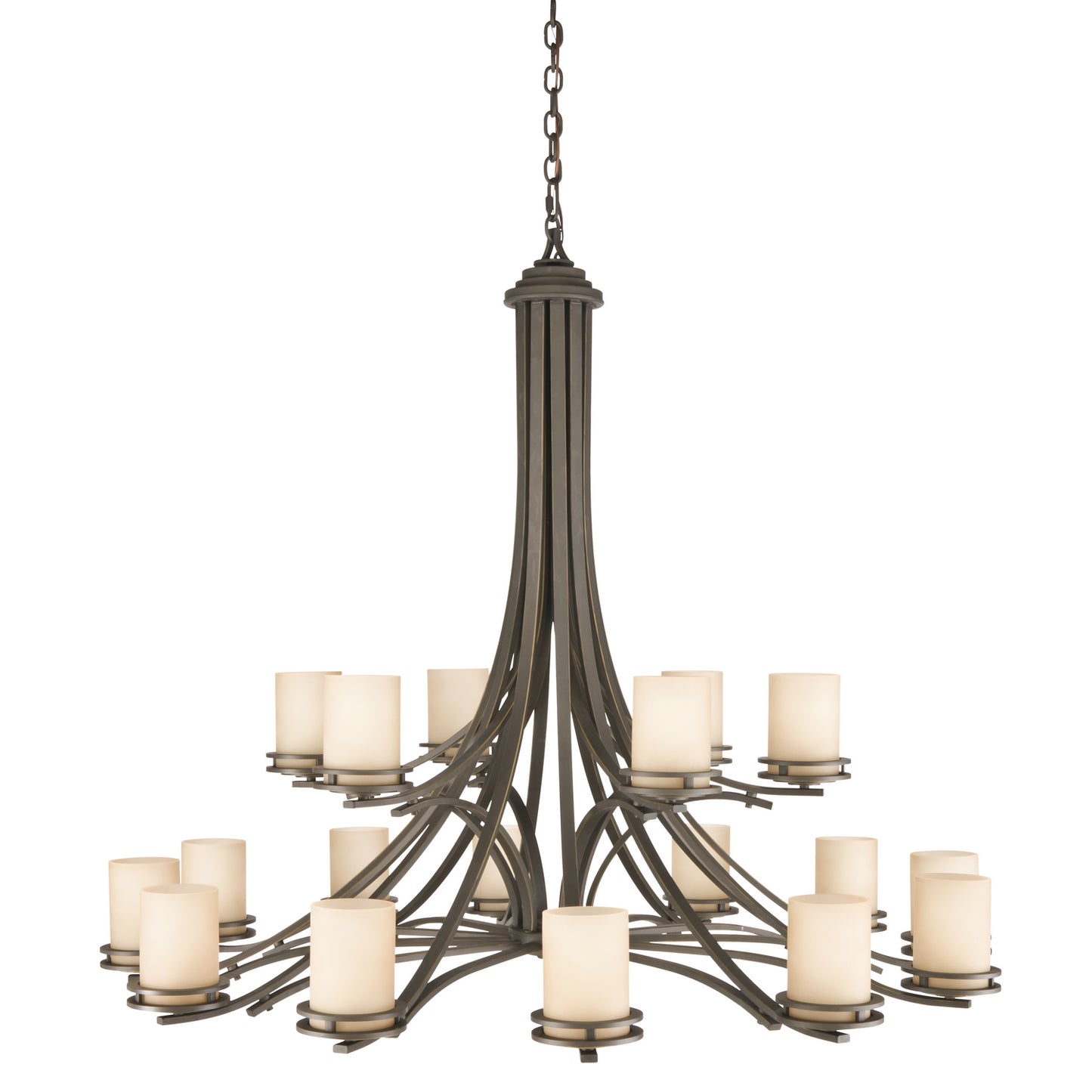 Hendrik 18 Light Chandelier in Olde Bronze