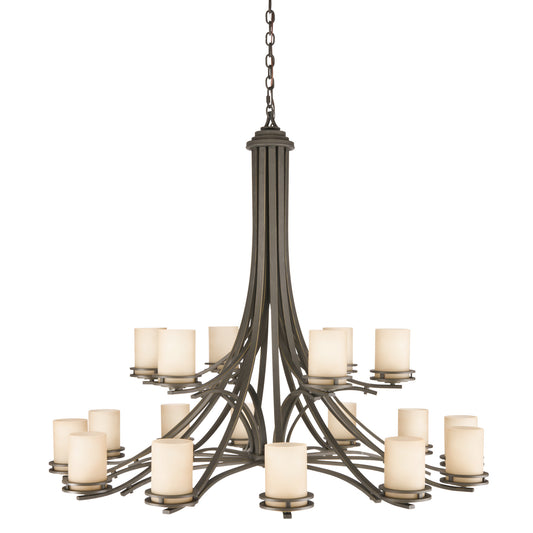 Hendrik 18 Light Chandelier in Olde Bronze
