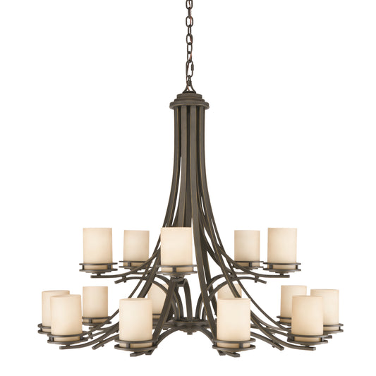 Hendrik 15 Light Chandelier in Olde Bronze