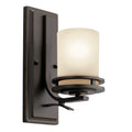 Hendrik One Light Wall Sconce in Olde Bronze