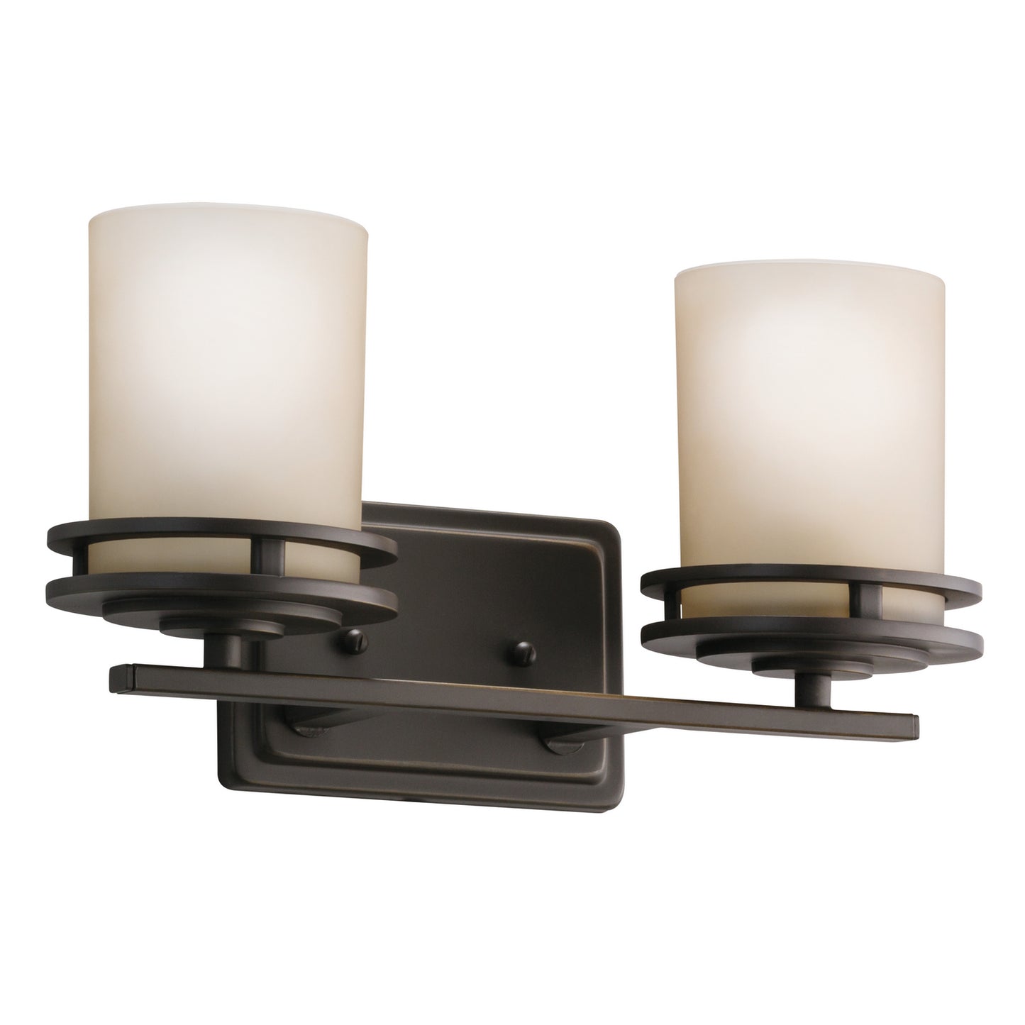 Hendrik Two Light Bath in Olde Bronze