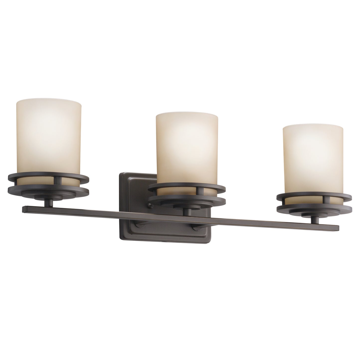 Hendrik Three Light Bath in Olde Bronze