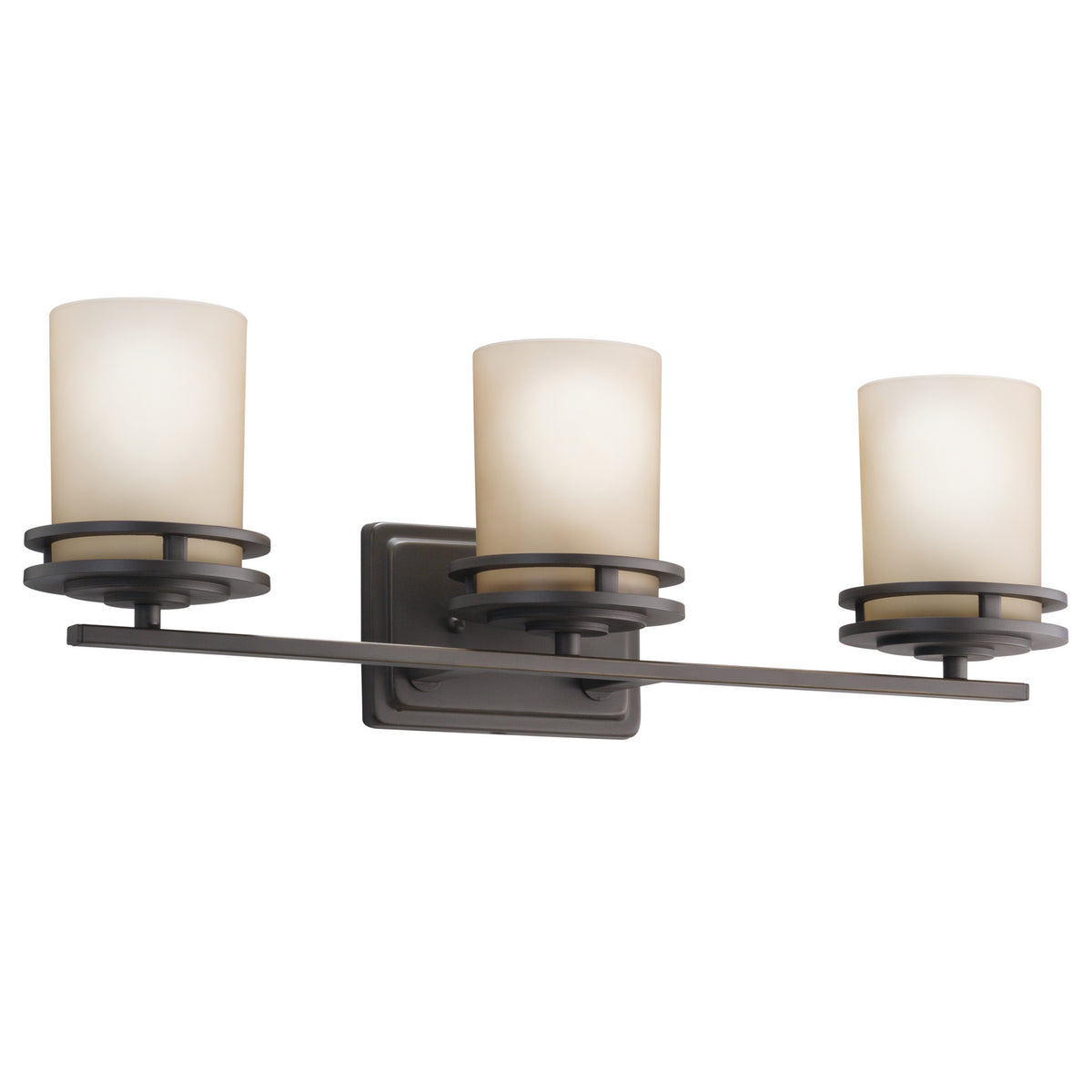 Hendrik Three Light Bath in Olde Bronze