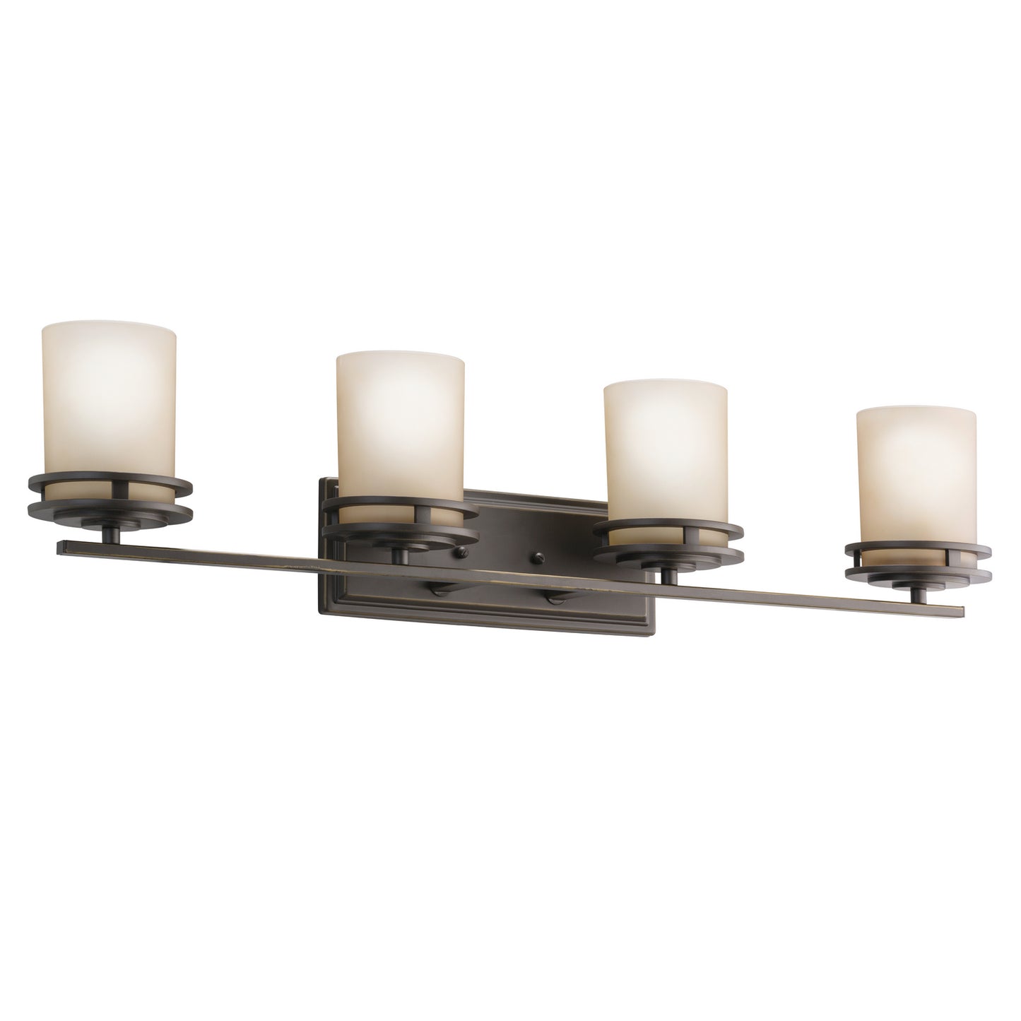 Hendrik Four Light Bath in Olde Bronze