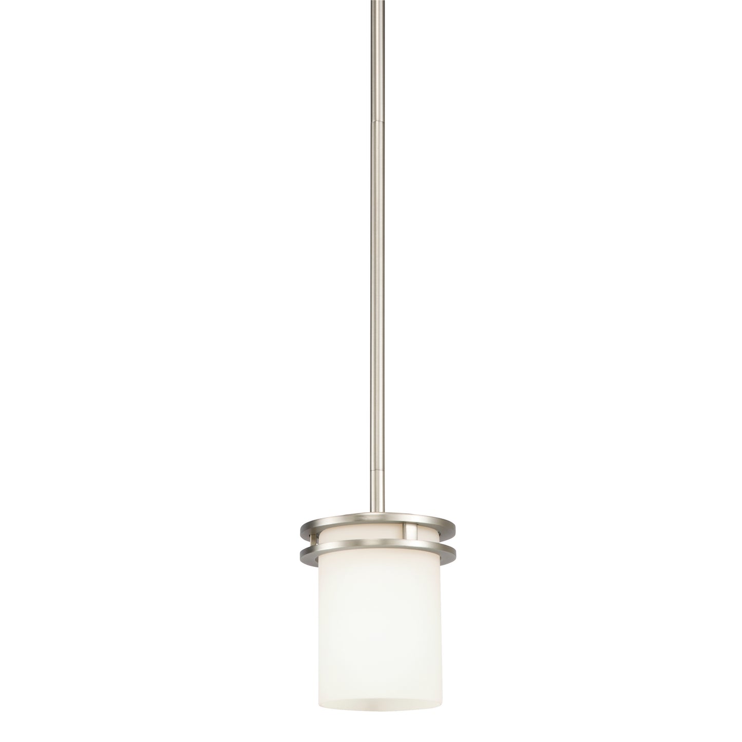 Hendrik One Light Mini Pendant in Brushed Nickel