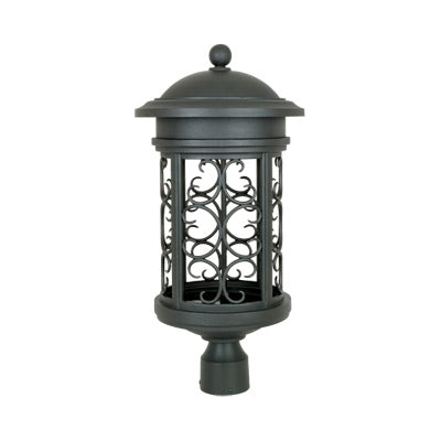 Ellington One Light Post Lantern in Oil Rubbed Bronze