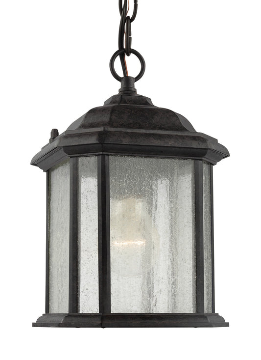 Generation Lighting - 60029-746 - One Light Outdoor Semi-Flush Convertible Pendant - Kent - Oxford Bronze