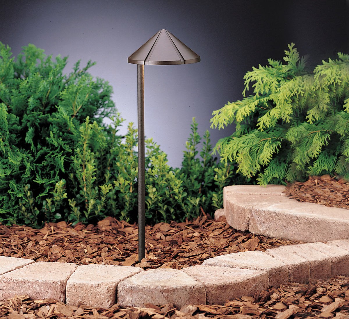 Six Groove One Light Path & Spread in Textured Architectural Bronze